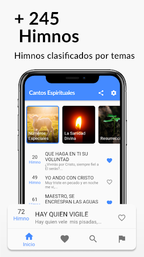 Himnos Cantos Espirituales Screenshot 2 - AppWisp.com