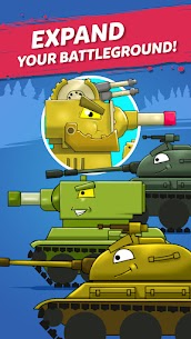 Download Merge Tanks 2 KV-44 Tank War Machines Idle Merger v2.11.0 (Unlimited Money) Free For Android 6