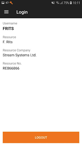 Android application 4PS Warehouse screenshort