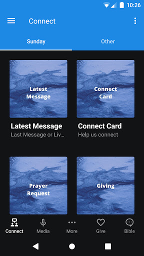 Android application Anothen Church screenshort