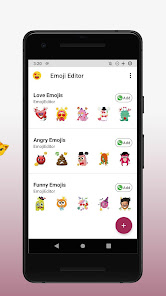 Captura 2 Emoji Sticker Editor WASticker android