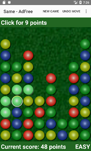 Android application Same Game - Full Version screenshort