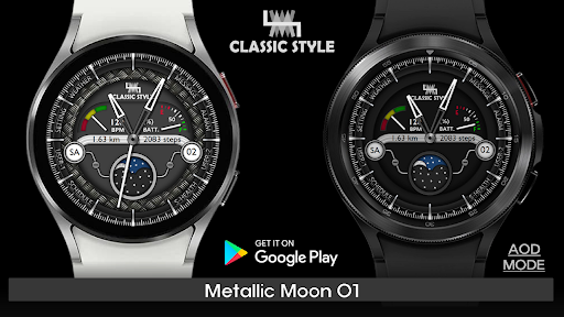 Android application LMwatch metallic moon 01 screenshort