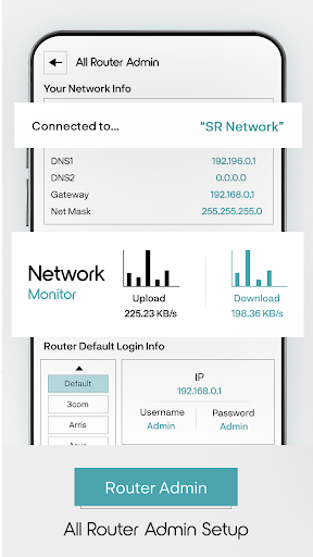 All Router Admin - WiFi DNS Screen 2