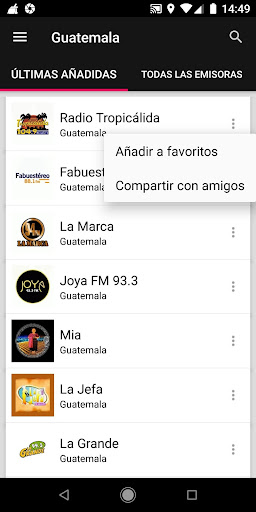 Radios de Guatemala Screen 2