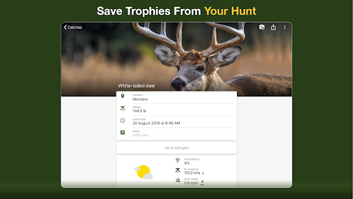 Screenshot of Hunting Points: GPS Hunt Map