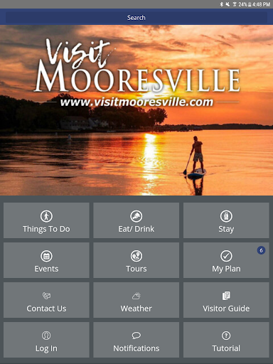 Screenshot of Visit Mooresville NC