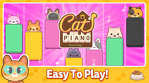 Cat Piano - Room Design Mod (Unlimited Money) Download screenshots 1