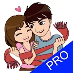 Cover Image of Descargar Lovely Love Story Stickers - W  APK