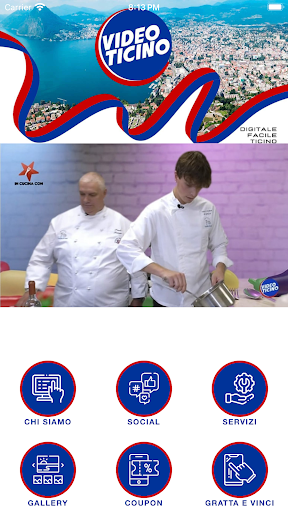 Android application VIDEO TICINO screenshort