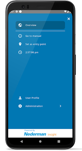 Android application Nederman Insight screenshort