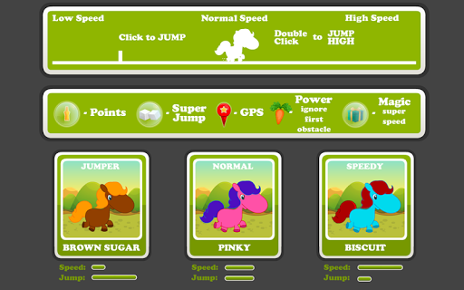 Pony Races Screen 2