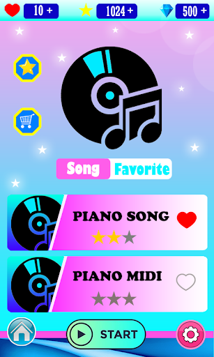 Android application The Thundermans piano game screenshort