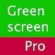 Green screen with marker Pro