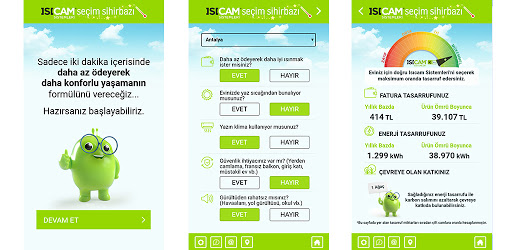 Isıcam Seçim Sihirbazı