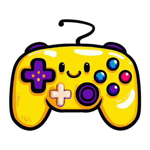 Funny 1234 player mini games Logo