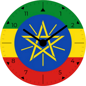 Ethiopia Analog Watch Face
