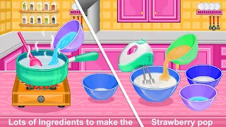 Strawberry Pops- Cooking Games - Screenshot 2