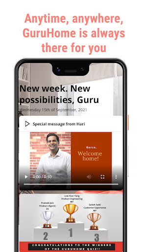 Android application GuruHome screenshort