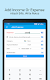 screenshot of Income Expense- daily expenses