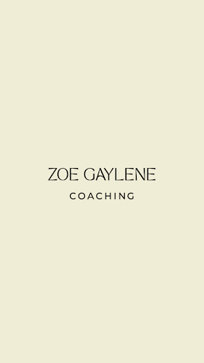 Android application Zoe Gaylene Coaching screenshort