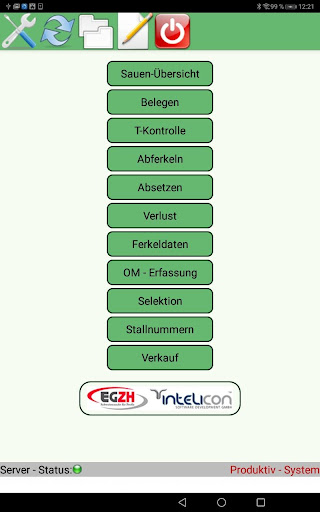 Android application SpMobile-EGZH screenshort