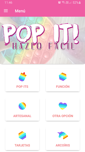 Android application Tutorial de cómo hacer Pop It screenshort