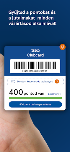 Clubcard Tesco Hungary Screen 2
