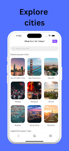 Android application Nomading screenshort