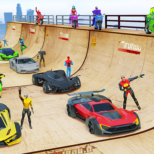 Superhero Car Racing: Car Game