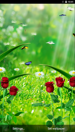 Garden Live Wallpaper Screen 3