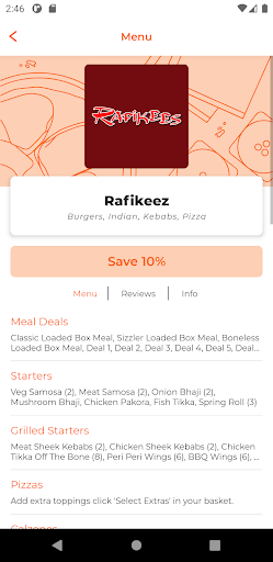 Rafikees WF1 Screen 2