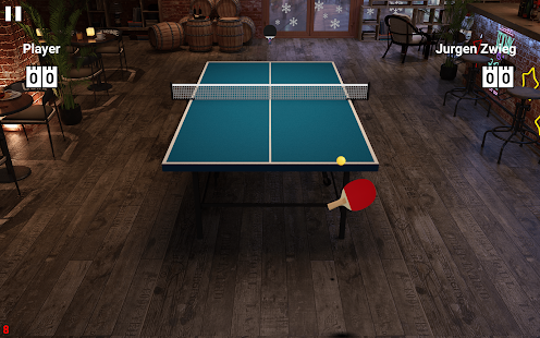 Virtual Table Tennis Screenshot