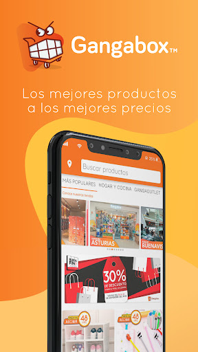 Android application Gangabox - Qué quieres, hay! screenshort