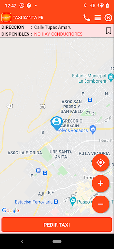 Radio Taxi Santa Fe Cliente Screen 3