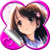 Sweet Anime Girl Wallpaper icon