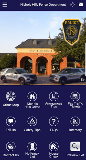Android application Nichols Hills Police Departmen screenshort
