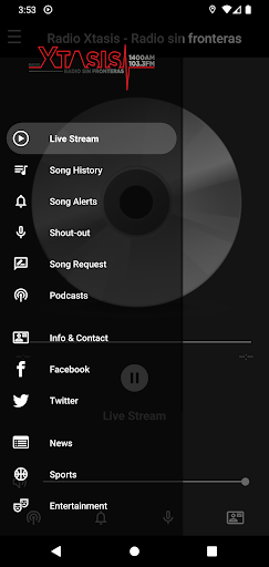 Radio Xtasis Tu Tatino Vibe Screen 3