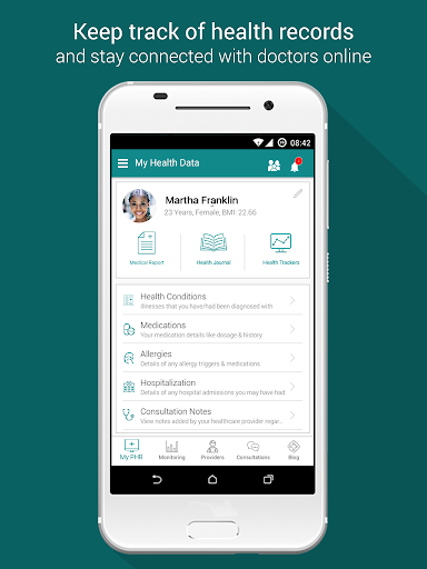Android application MobileDoc Healthcare screenshort