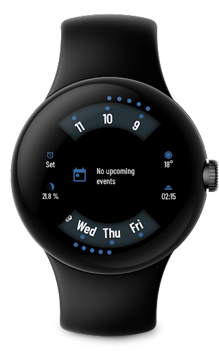 Zeitpunkte Watchface Screen 2
