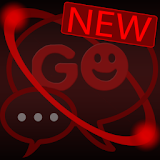 Red Orbit Theme for GO SMS Pro icon