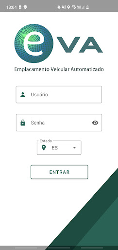 Android application EVA - MOBILE screenshort