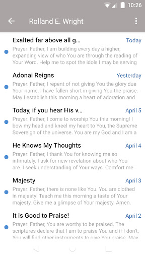 Choose Life Journal Screen 3