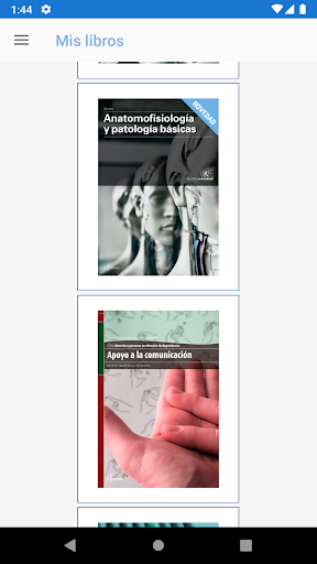 Android application Altamar Libro Media screenshort