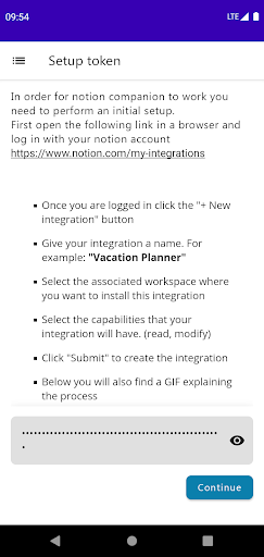 Notation - Your ideas, saved. Screen 2