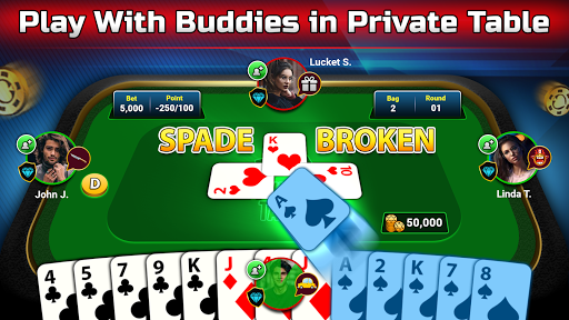 Spades Free Multiplayer Online Card Game 2 0 3 Mod Apk Free Download For Android