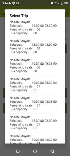 Android application Moyale Raha screenshort