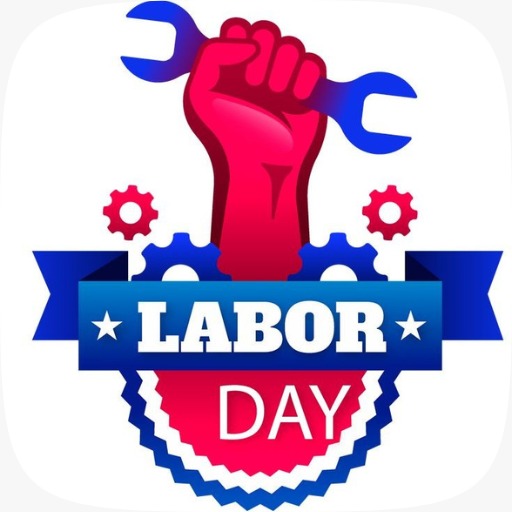 Labor day , Labor day weekend logo
