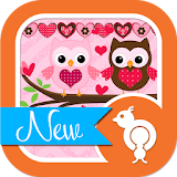 Owls n Love Theme GO SMS icon