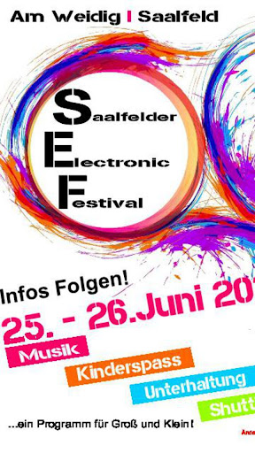Saalfelder Electronic Festival Screen 2